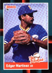 1988 Donruss Rookies Baseball Cards    036      Edgar Martinez XRC